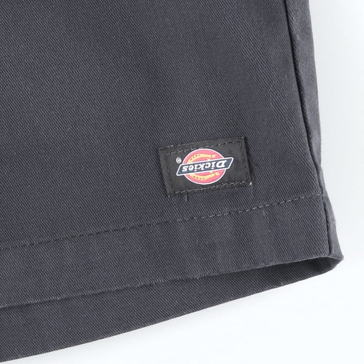 Dickies Loose Fit Work Shorts, Half Pants, Men's, W34 equivalent unclear Charcoal Vintage Second Hand