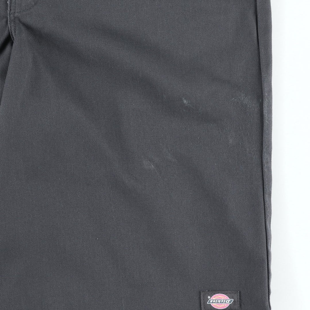 Dickies Loose Fit Work Shorts, Half Pants, Men's, W34 equivalent unclear Charcoal Vintage Second Hand