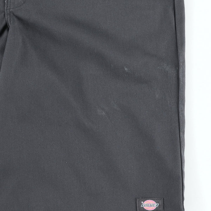 Dickies Loose Fit Work Shorts, Half Pants, Men's, W34 equivalent unclear Charcoal Vintage Second Hand