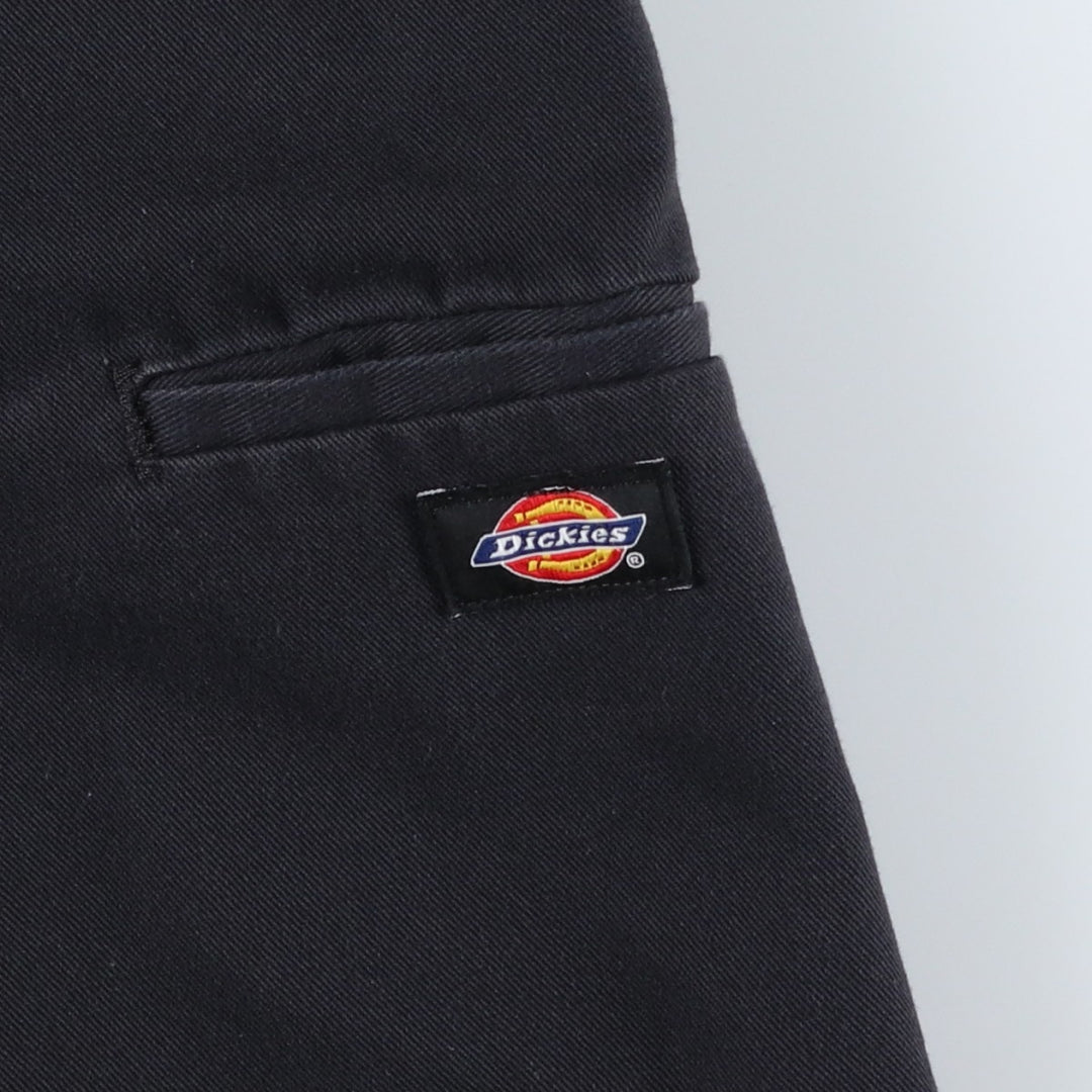 Dickies Loose Fit Work Shorts, Half Pants, Men's, W35 equivalent polyester black type Vintage Second Hand