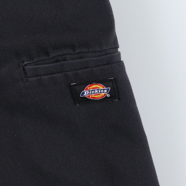 Dickies Loose Fit Work Shorts, Half Pants, Men's, W35 equivalent polyester black type Vintage Second Hand
