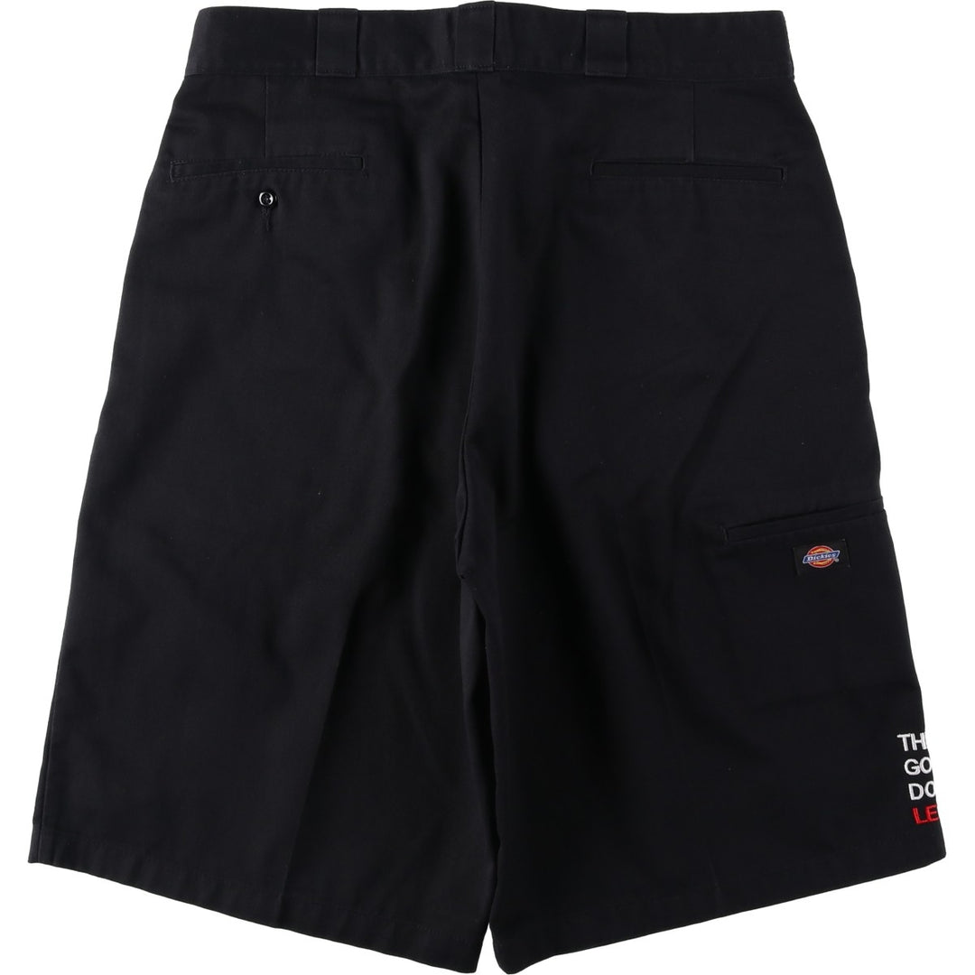 ~90'S Dickies Work Shorts, Men's W36 (approx.), Vintage polyester black type Vintage Second Hand