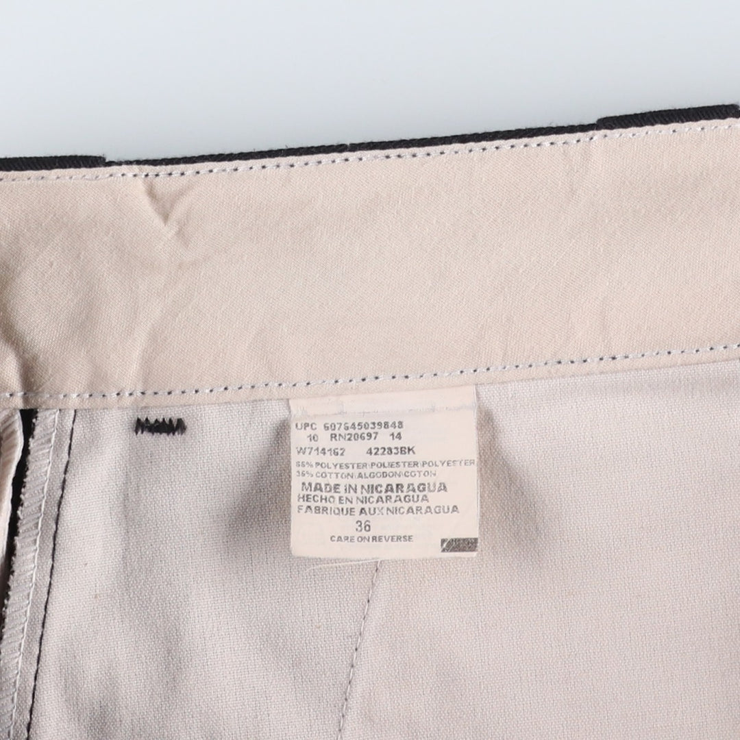 ~90'S Dickies Work Shorts, Men's W36 (approx.), Vintage polyester black type Vintage Second Hand