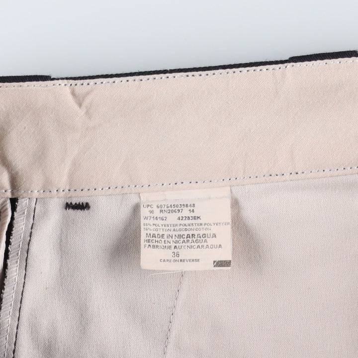 ~90'S Dickies Work Shorts, Men's W36 (approx.), Vintage polyester black type Vintage Second Hand