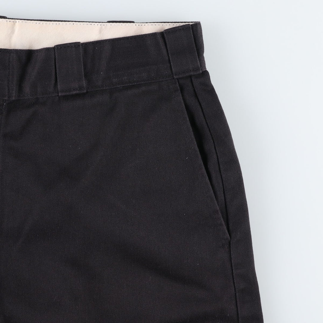 Dickies cargo shorts, half pants, men's size w36 polyester black type Vintage Second Hand