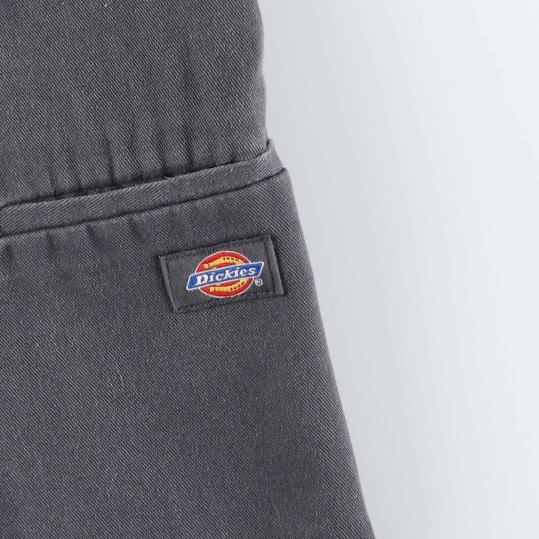 Dickies Work Shorts, Half Pants, Men's, W34 equivalent polyester gray type Vintage Second Hand