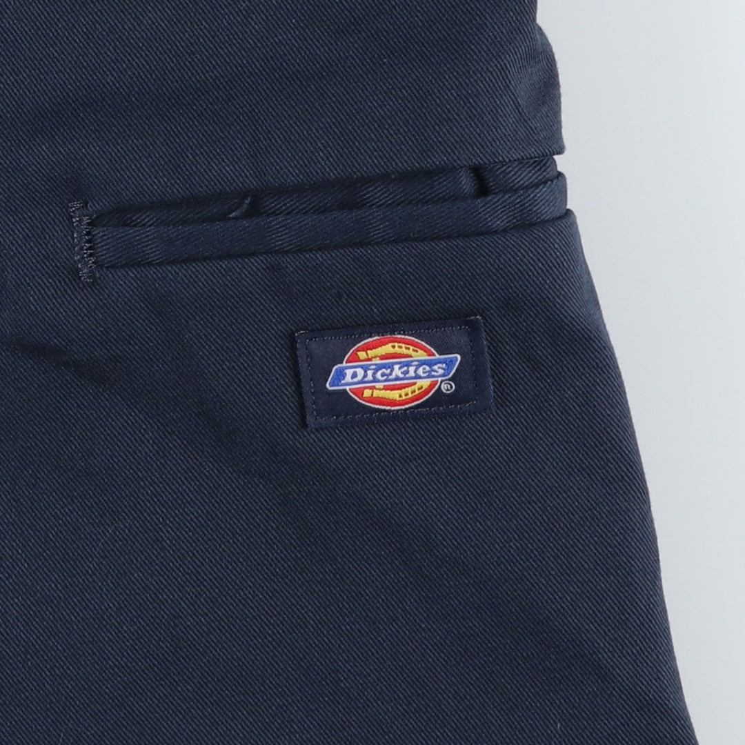 Dickies Loose Fit Work Shorts, Half Pants, Men's, W31 equivalent polyester navy blue type Vintage Second Hand