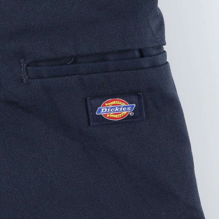 Dickies Loose Fit Work Shorts, Half Pants, Men's, W31 equivalent polyester navy blue type Vintage Second Hand