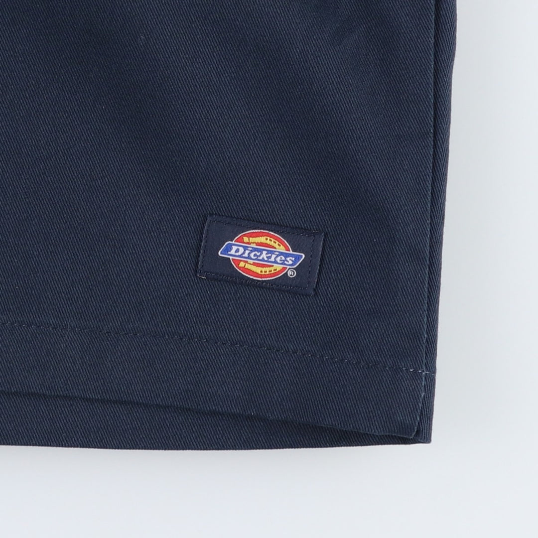 Dickies Loose Fit Work Shorts, Half Pants, Men's, W31 equivalent polyester navy blue type Vintage Second Hand