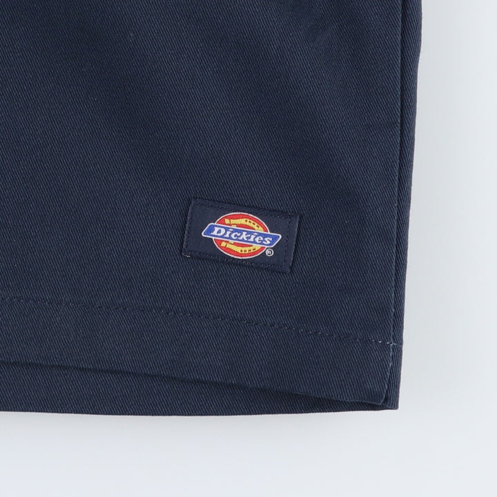 Dickies Loose Fit Work Shorts, Half Pants, Men's, W31 equivalent polyester navy blue type Vintage Second Hand