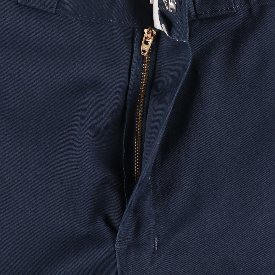 Dickies Loose Fit Work Shorts, Half Pants, Men's, W31 equivalent polyester navy blue type Vintage Second Hand
