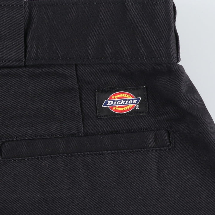 Dickies Loose Fit Cargo Shorts, Half Pants, Men's, W37 equivalent polyester black type Vintage Second Hand