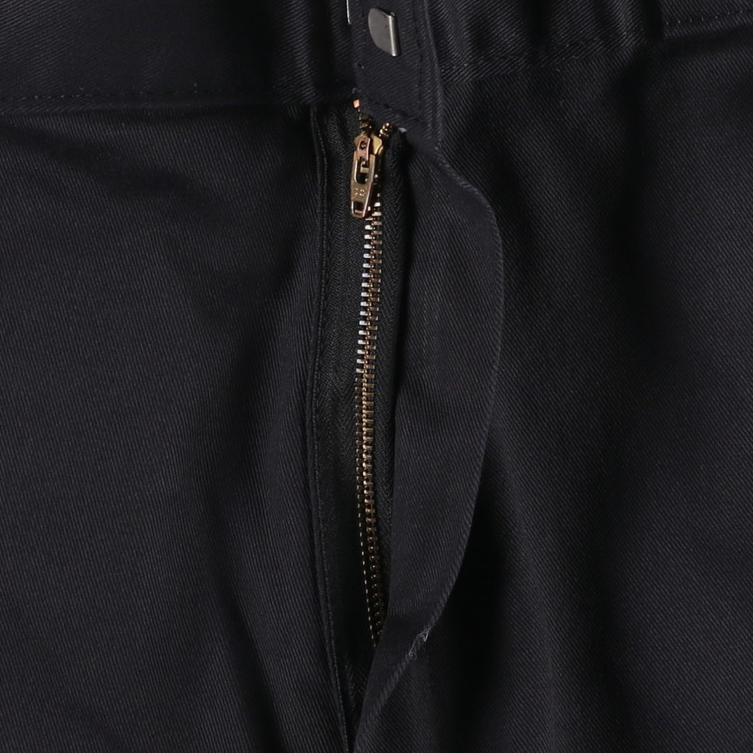 Dickies Loose Fit Cargo Shorts, Half Pants, Men's, W37 equivalent polyester black type Vintage Second Hand
