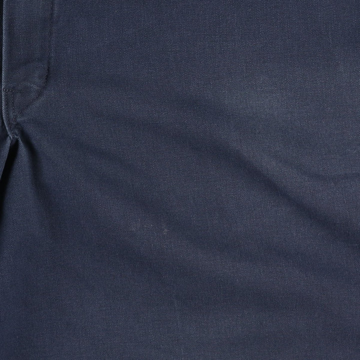 Dickies Work Shorts, Half Pants, Men's, W34 equivalent polyester navy blue type Vintage Second Hand