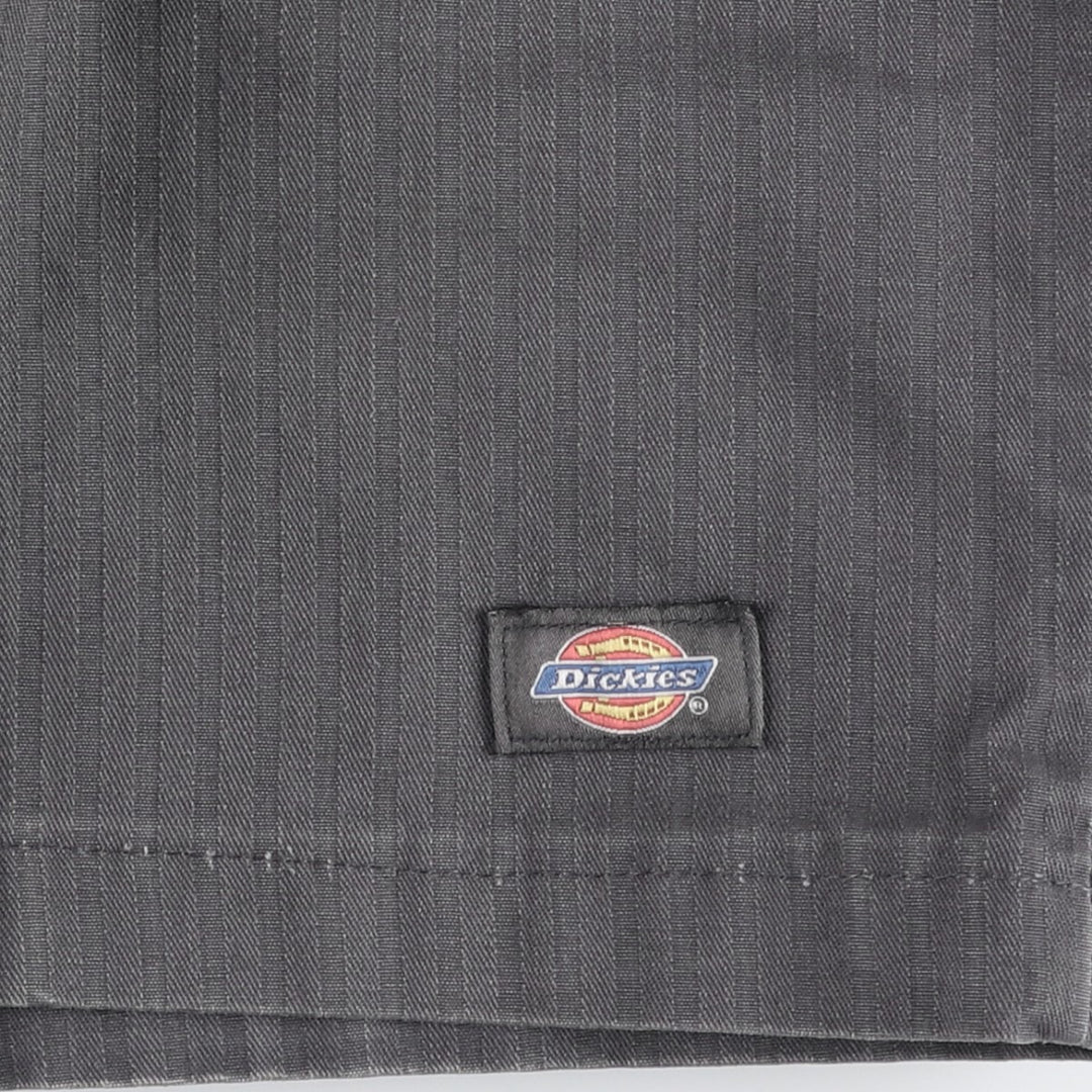 Dickies Work Shorts, Half Pants, Men's, W33 equivalent polyester gray type Vintage Second Hand