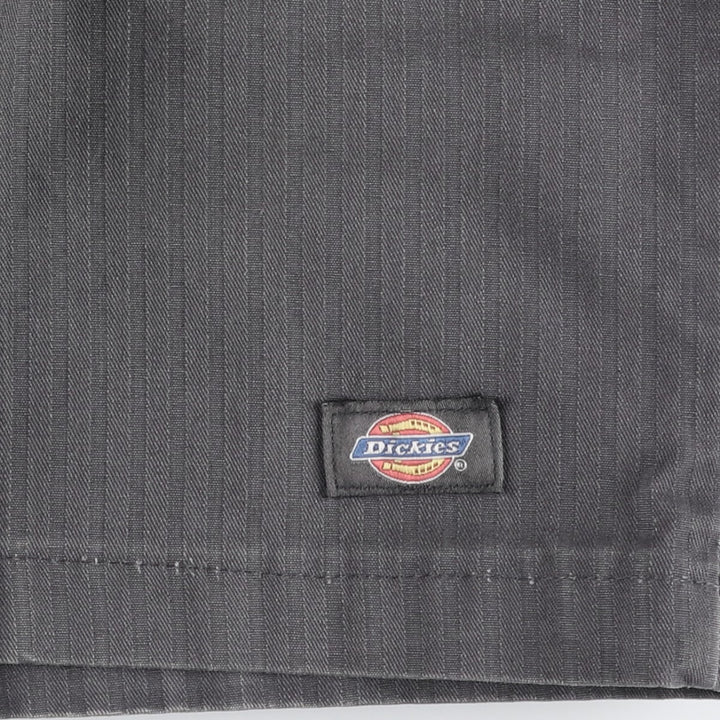 Dickies Work Shorts, Half Pants, Men's, W33 equivalent polyester gray type Vintage Second Hand
