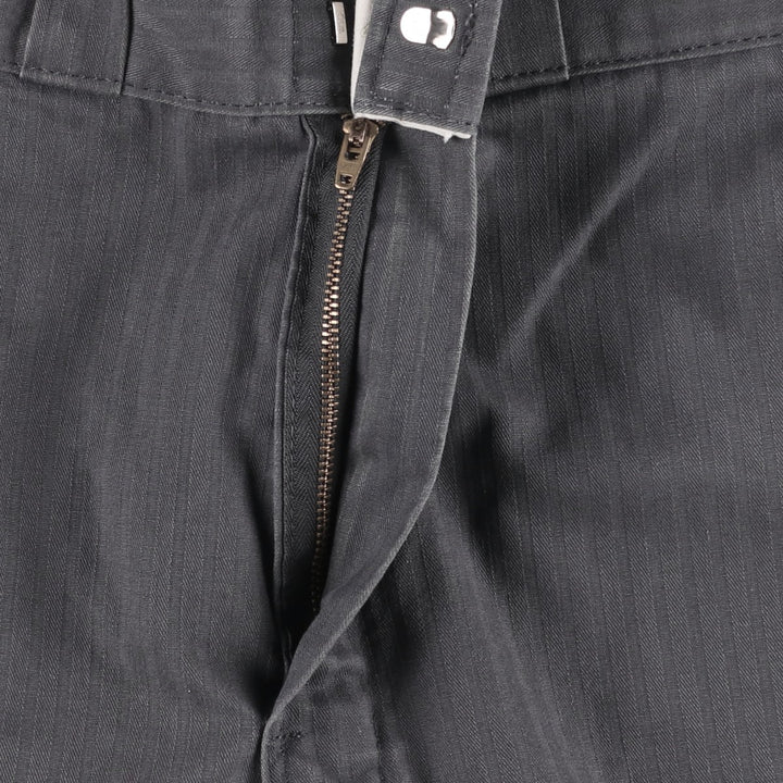 Dickies Work Shorts, Half Pants, Men's, W33 equivalent polyester gray type Vintage Second Hand