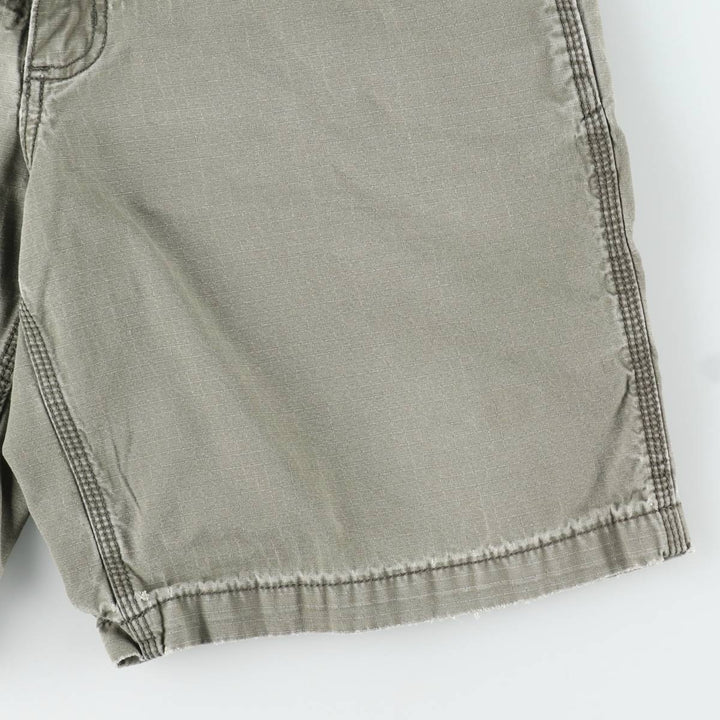 Carhartt Relaxed Fit Ripstop Work Shorts (Men's W34 equivalent) cotton Khaki type Vintage Second Hand