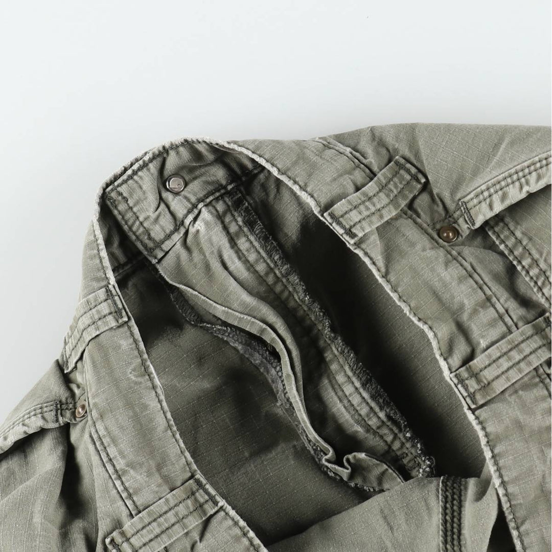 Carhartt Relaxed Fit Ripstop Work Shorts (Men's W34 equivalent) cotton Khaki type Vintage Second Hand