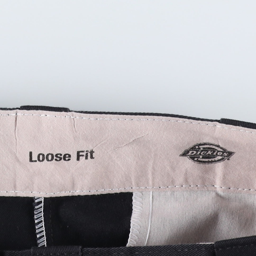 Dickies Loose Fit Work Shorts, Half Pants, Men's, W31 equivalent unclear black type Vintage Second Hand
