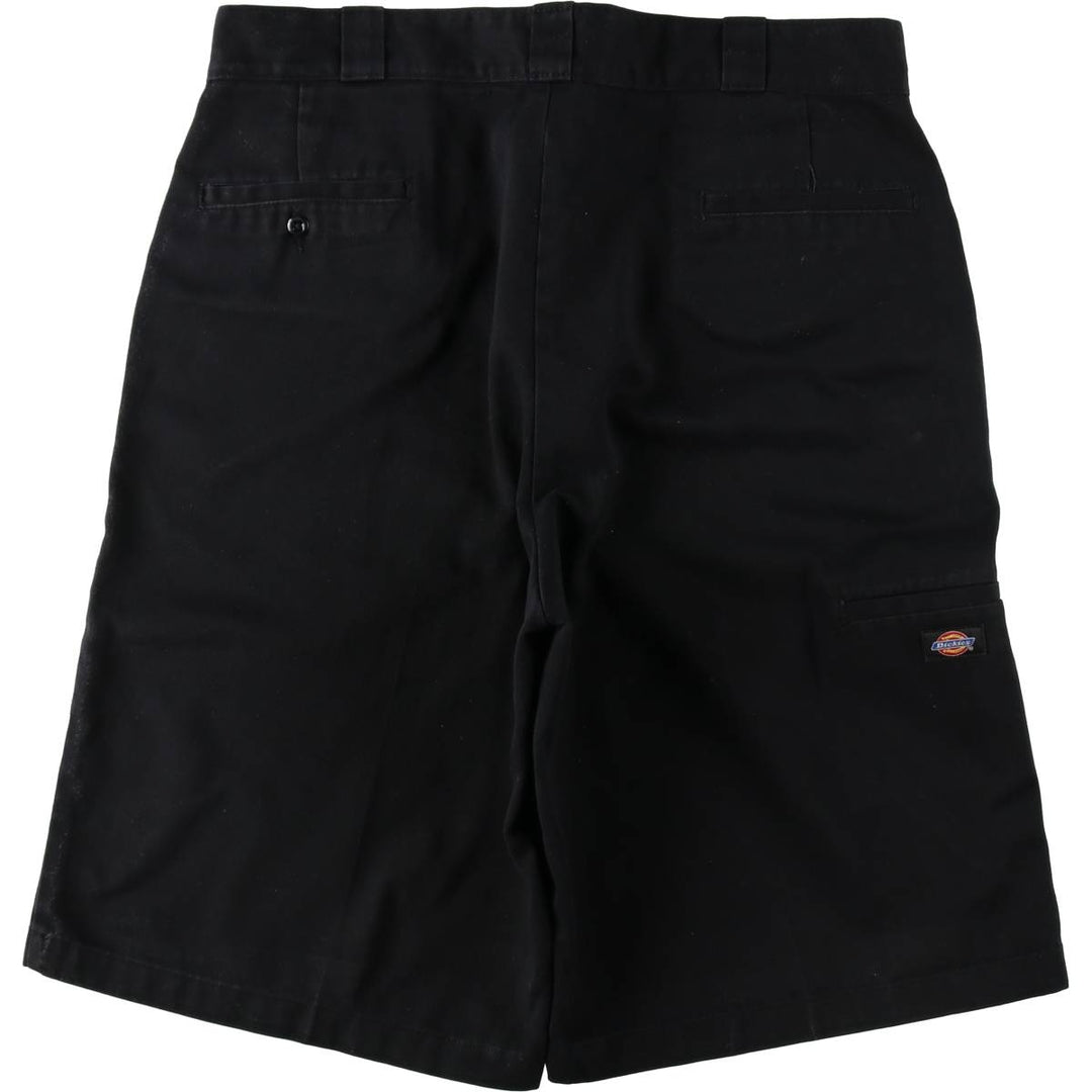 Dickies Work Shorts, Half Pants, Men's, W36 equivalent polyester black type Vintage Second Hand