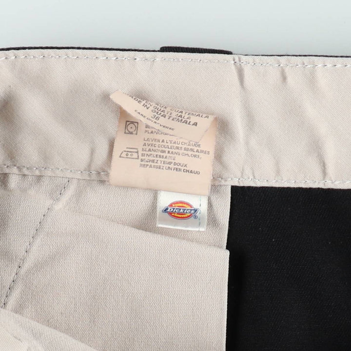 Dickies Work Shorts, Half Pants, Men's, W36 equivalent polyester black type Vintage Second Hand