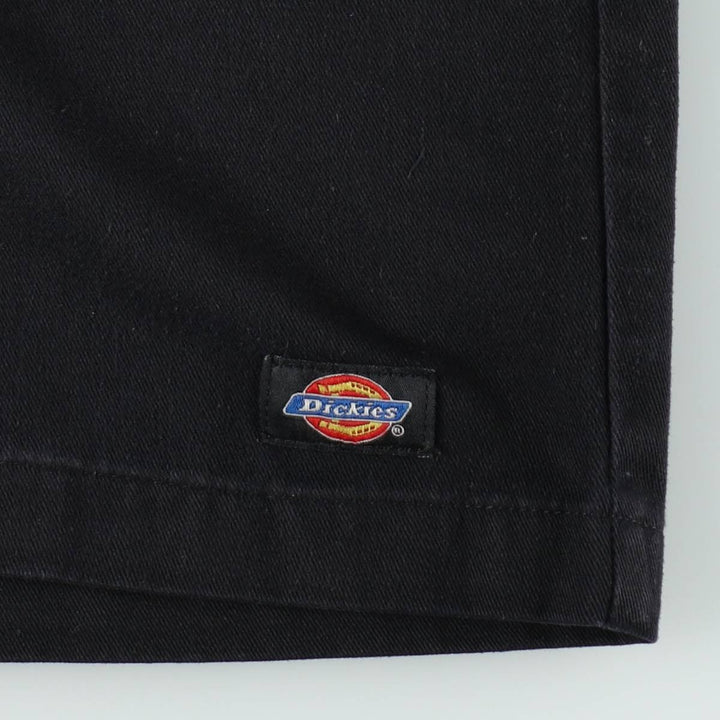 Dickies Work Shorts, Half Pants, Men's, W36 equivalent polyester black type Vintage Second Hand