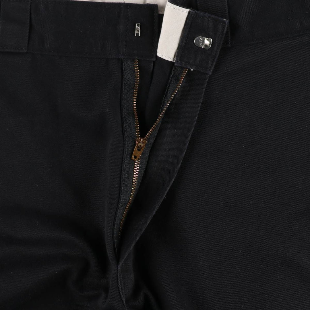 Dickies Work Shorts, Half Pants, Men's, W36 equivalent polyester black type Vintage Second Hand