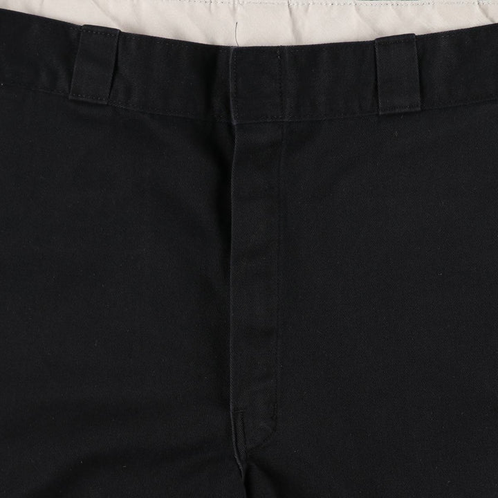 Dickies Work Shorts, Half Pants, Men's, W36 equivalent polyester black type Vintage Second Hand
