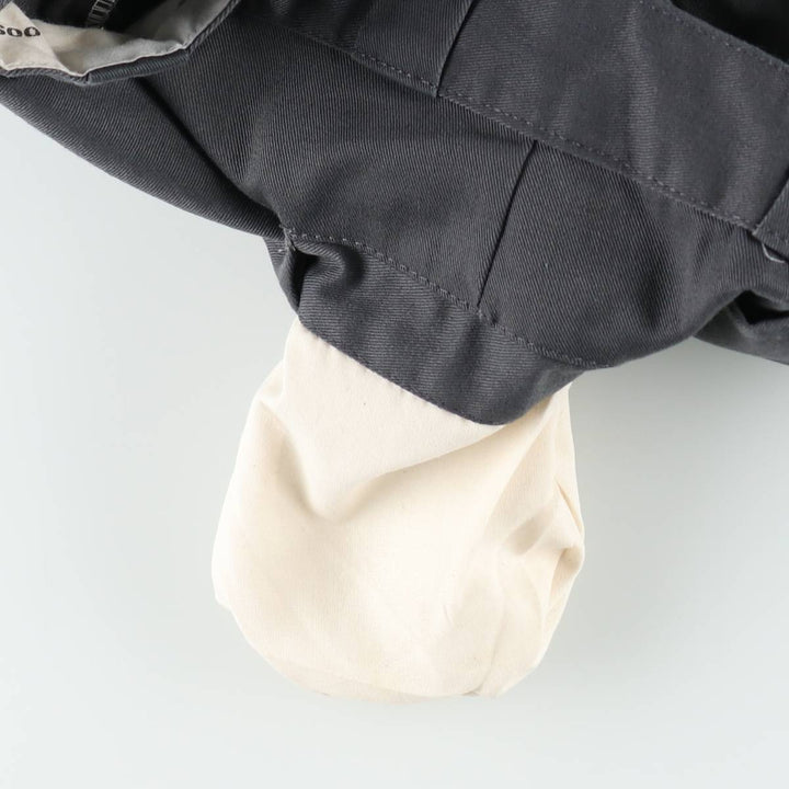 Dickies Loose Fit Work Shorts, Half Pants, Men's, W36 equivalent unclear Charcoal Vintage Second Hand