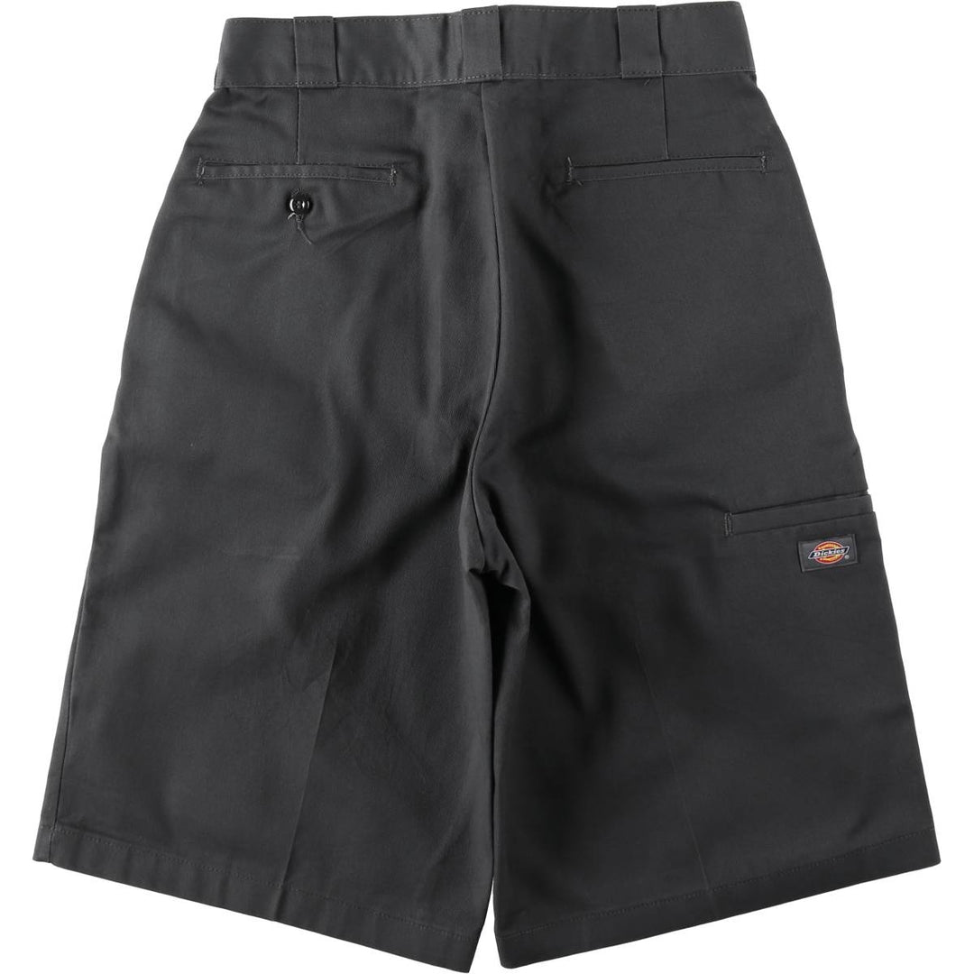 Dickies Loose Fit Work Shorts, Half Pants, Men's, W32 equivalent polyester Charcoal Vintage Second Hand