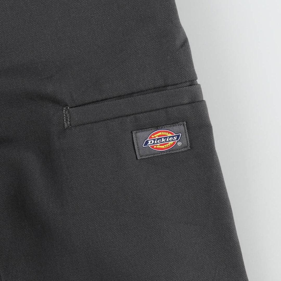 Dickies Loose Fit Work Shorts, Half Pants, Men's, W32 equivalent polyester Charcoal Vintage Second Hand