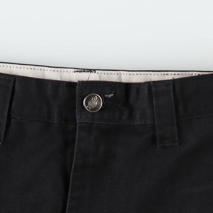 Dickies cargo shorts, men's size W34 (approx.) polyester black type Vintage Second Hand