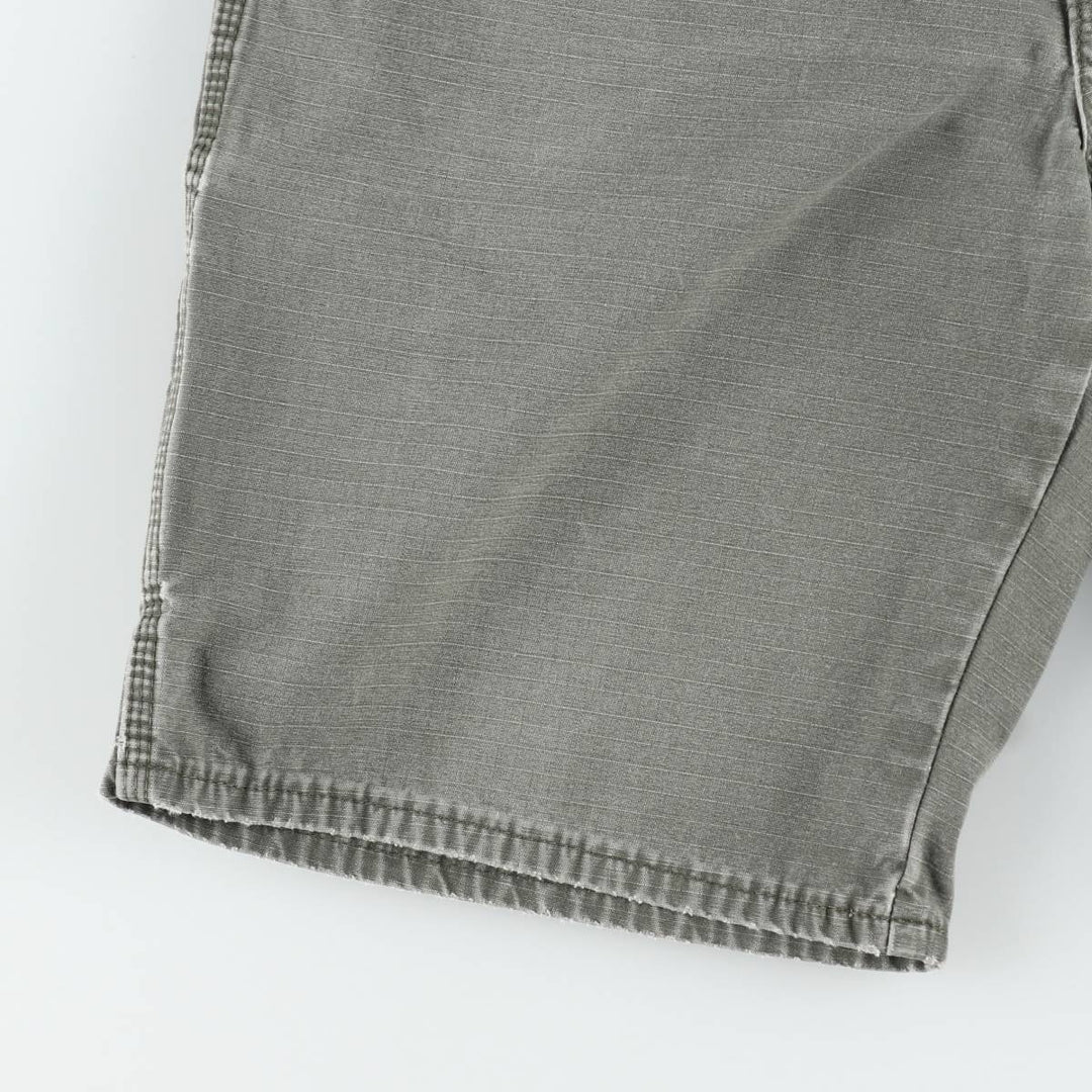 2000'S Dickies Ripstop Painter Shorts (Men's W36 equivalent) cotton Khaki type Vintage Second Hand