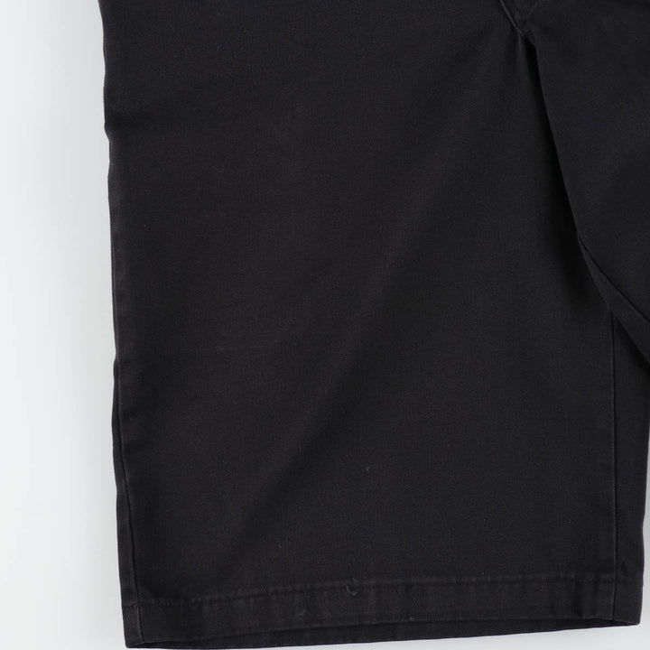 Dickies Work Shorts, Half Pants, Men's, W35 equivalent polyester black type Vintage Second Hand