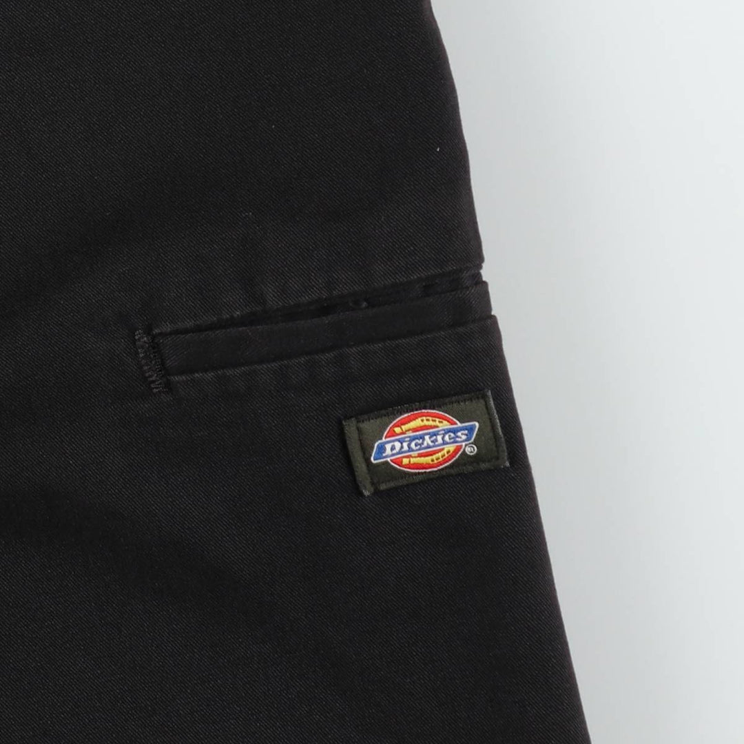 Dickies Work Shorts, Half Pants, Men's, W37 equivalent polyester black type Vintage Second Hand
