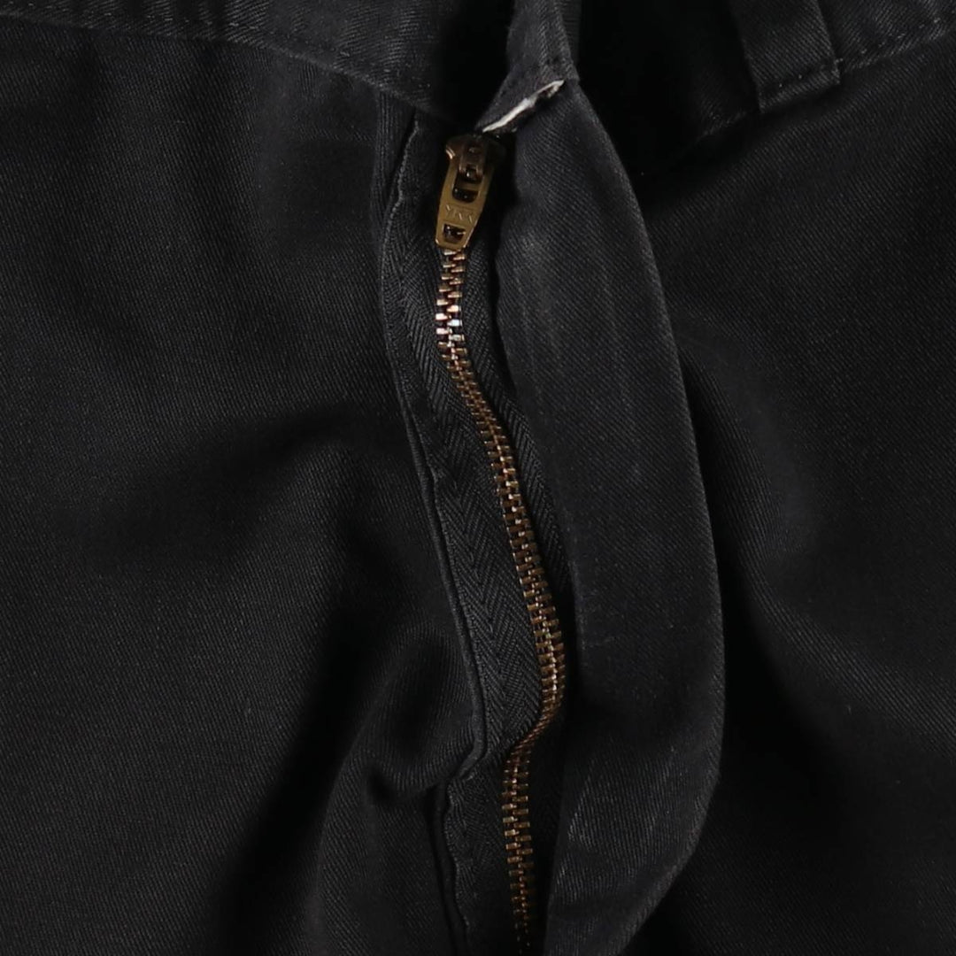 Dickies Work Shorts, Half Pants, Men's, W37 equivalent polyester black type Vintage Second Hand