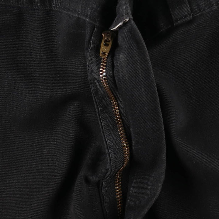 Dickies Work Shorts, Half Pants, Men's, W37 equivalent polyester black type Vintage Second Hand