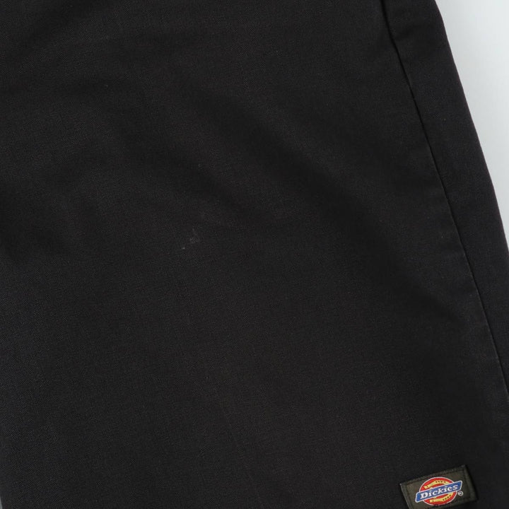 Dickies Work Shorts, Half Pants, Men's, W37 equivalent polyester black type Vintage Second Hand