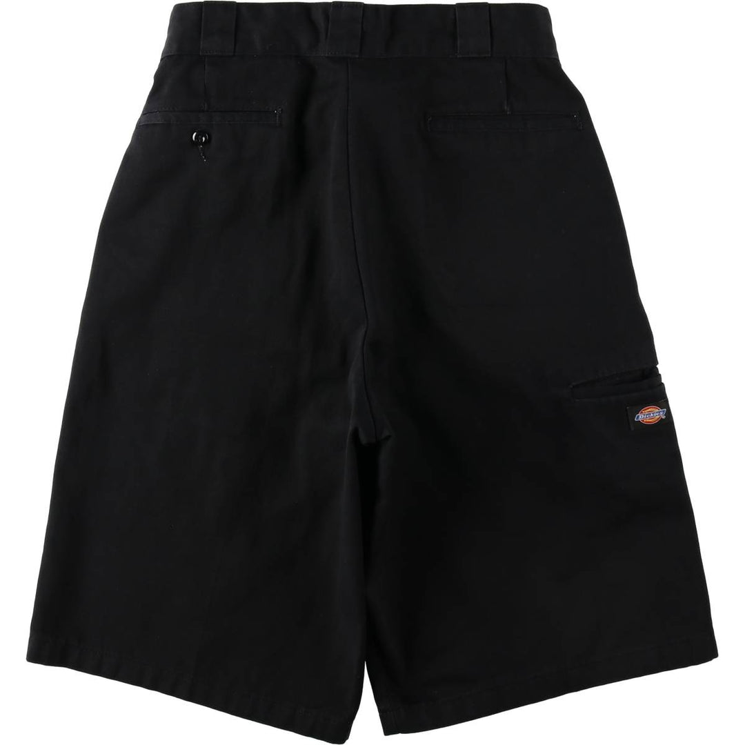Dickies Work Shorts, Half Pants, Men's, W32 equivalent polyester black type Vintage Second Hand