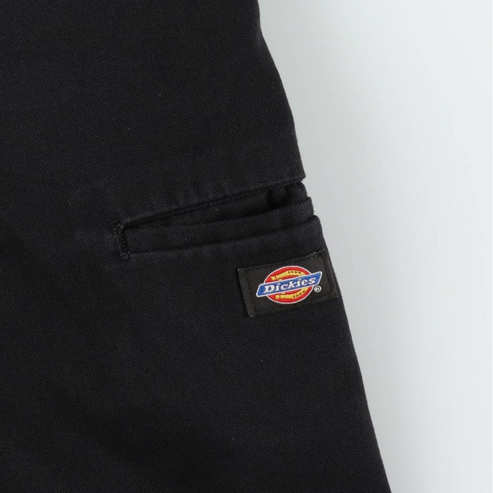 Dickies Work Shorts, Half Pants, Men's, W32 equivalent polyester black type Vintage Second Hand