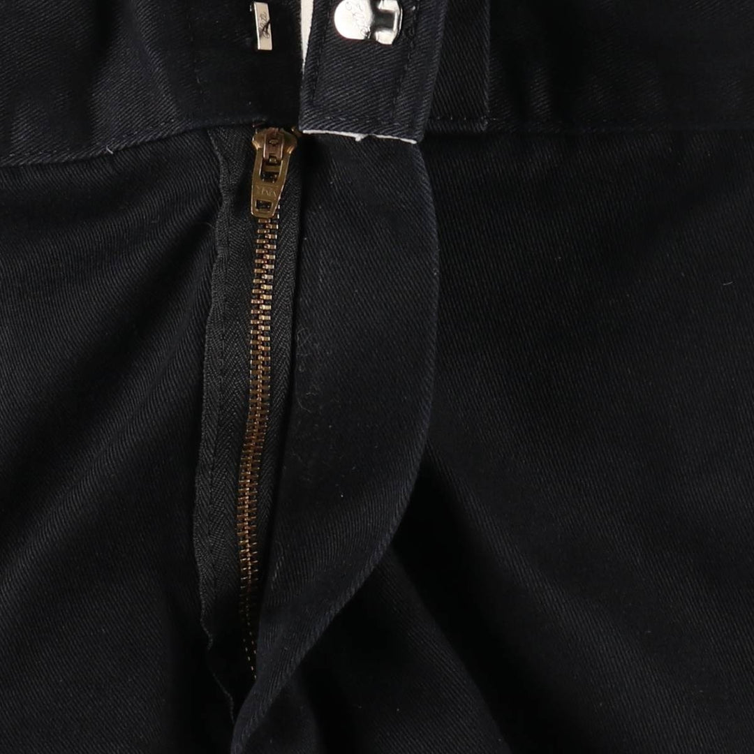Dickies Work Shorts, Half Pants, Men's, W32 equivalent polyester black type Vintage Second Hand