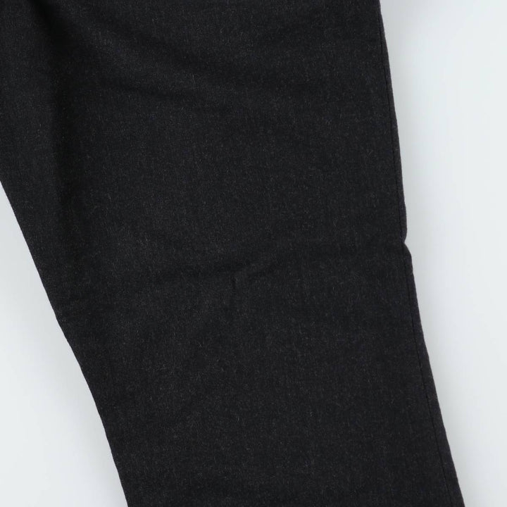 90'S JAYMAR Two-Pleat Slacks Pants, Men's W36 (approx.), Vintage wool black type Vintage Second Hand