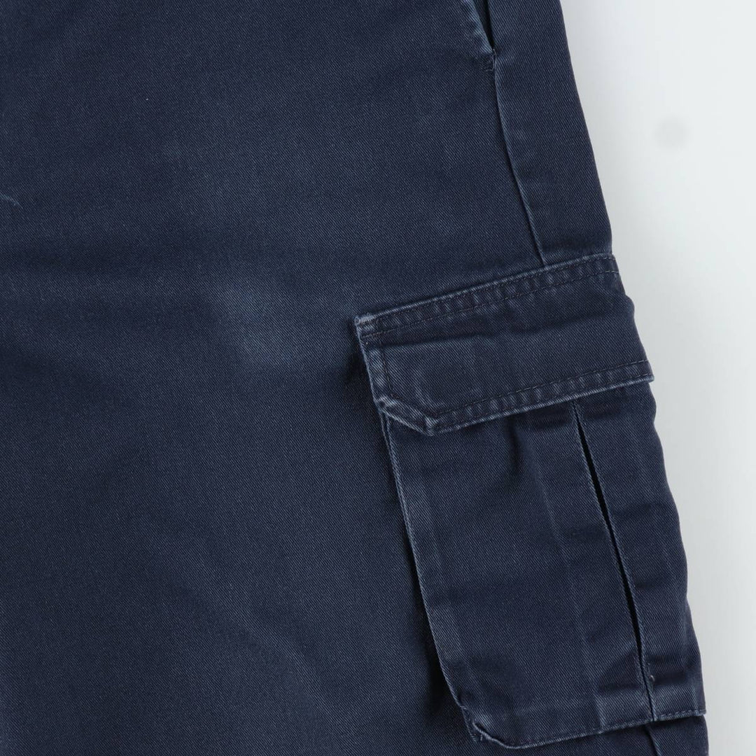 Dickies Loose Fit Cargo Shorts (Men's W35 equivalent) unclear navy blue type Vintage Second Hand