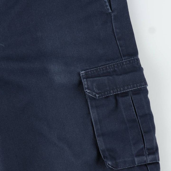 Dickies Loose Fit Cargo Shorts (Men's W35 equivalent) unclear navy blue type Vintage Second Hand