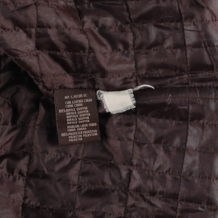 Celio Swing Top Type Leather Blouson, Men's Size M (approx.) genuine leather black type Vintage Second Hand