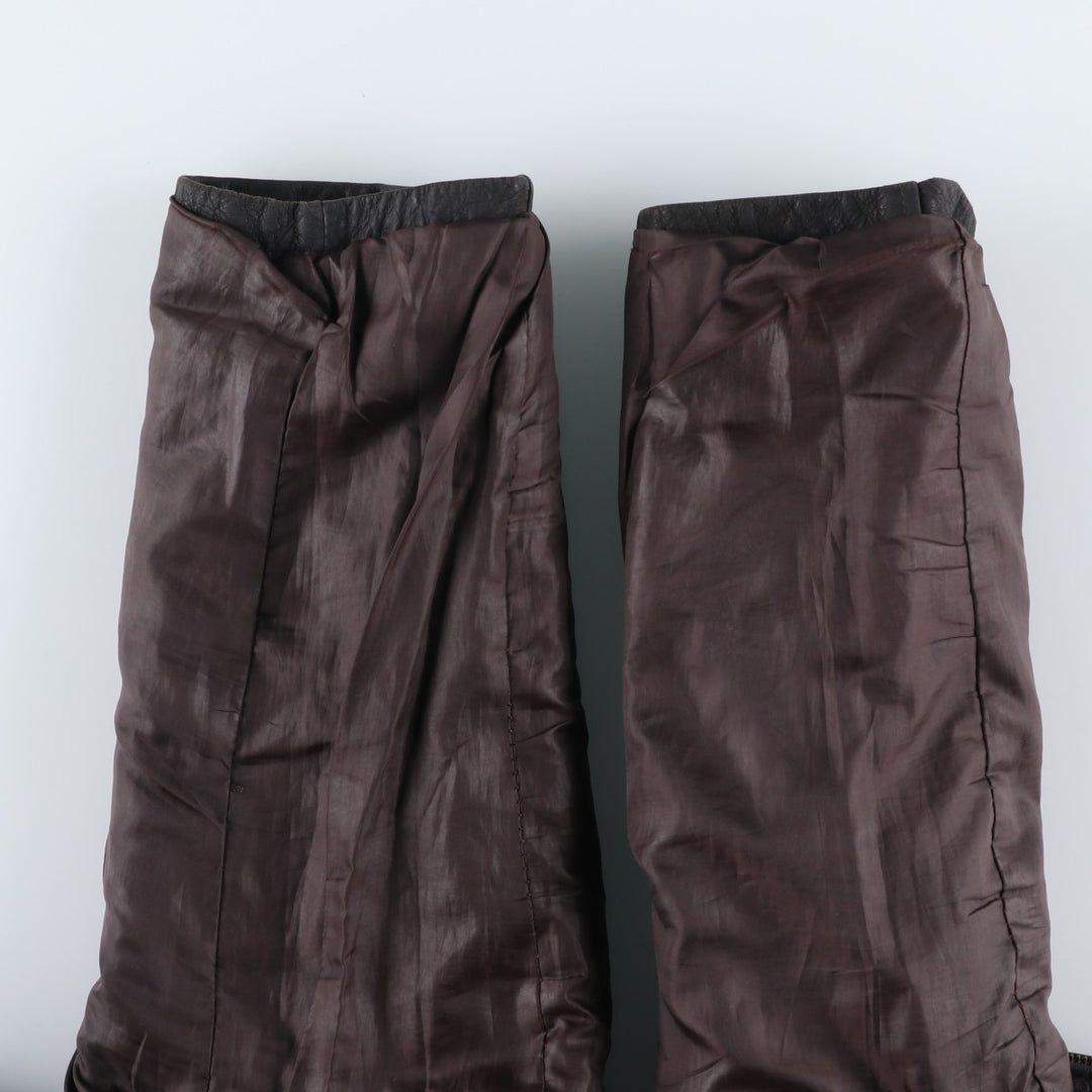Celio Swing Top Type Leather Blouson, Men's Size M (approx.) genuine leather black type Vintage Second Hand