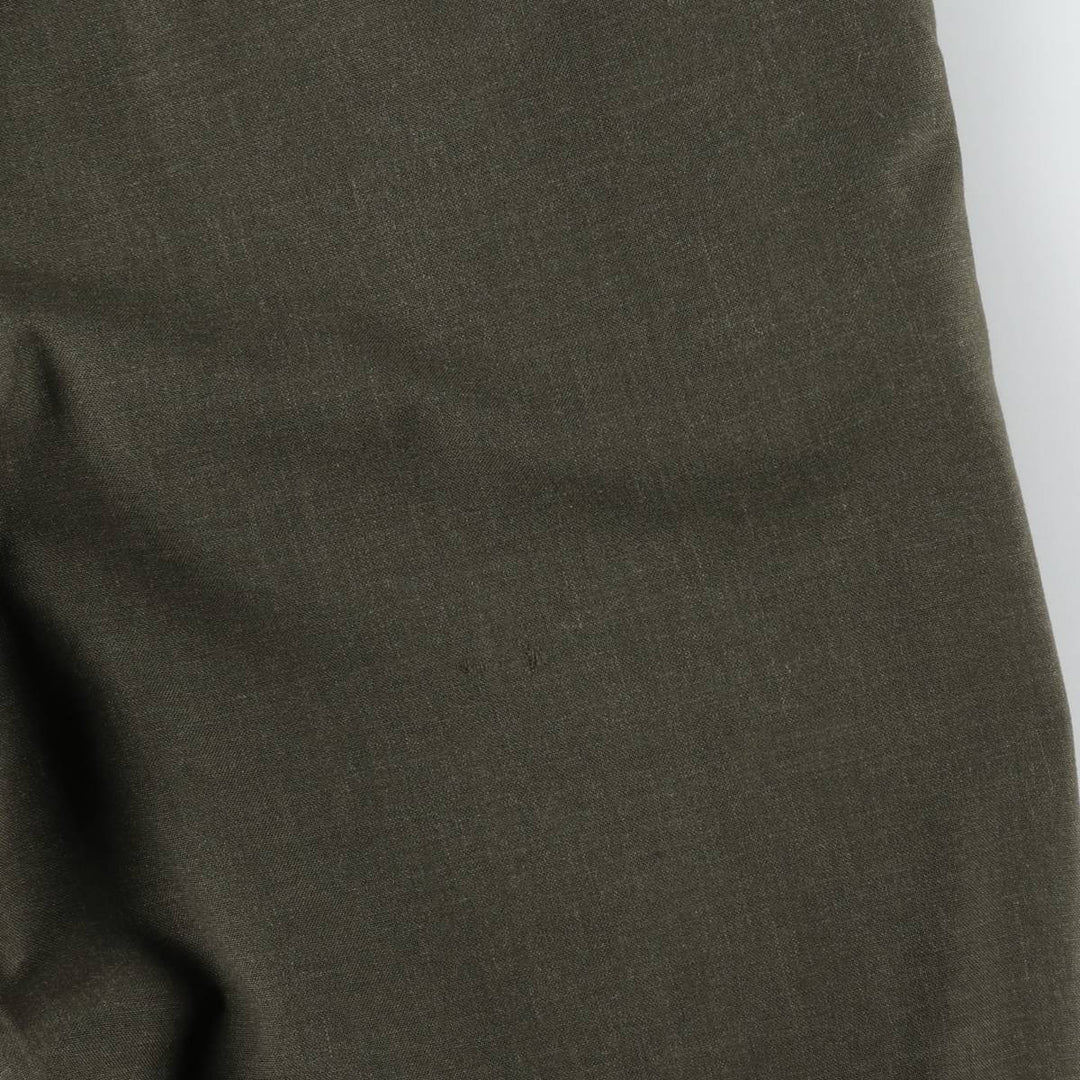 1970'S US Military Issue Poly/Wool Pants, Made in USA, Size 34XL (Men's W30 equivalent), Vintage polyester Khaki type Vintage Second Hand