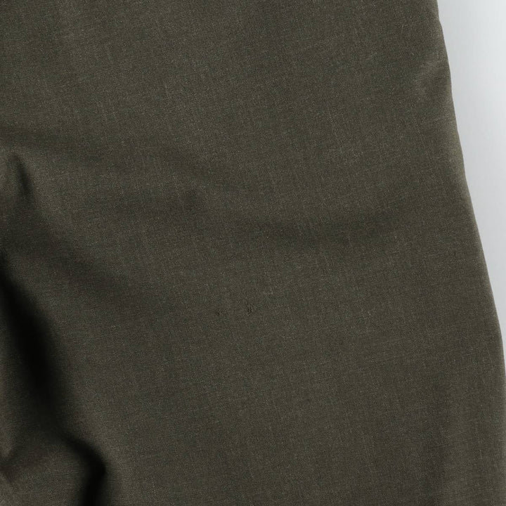 1970'S US Military Issue Poly/Wool Pants, Made in USA, Size 34XL (Men's W30 equivalent), Vintage polyester Khaki type Vintage Second Hand