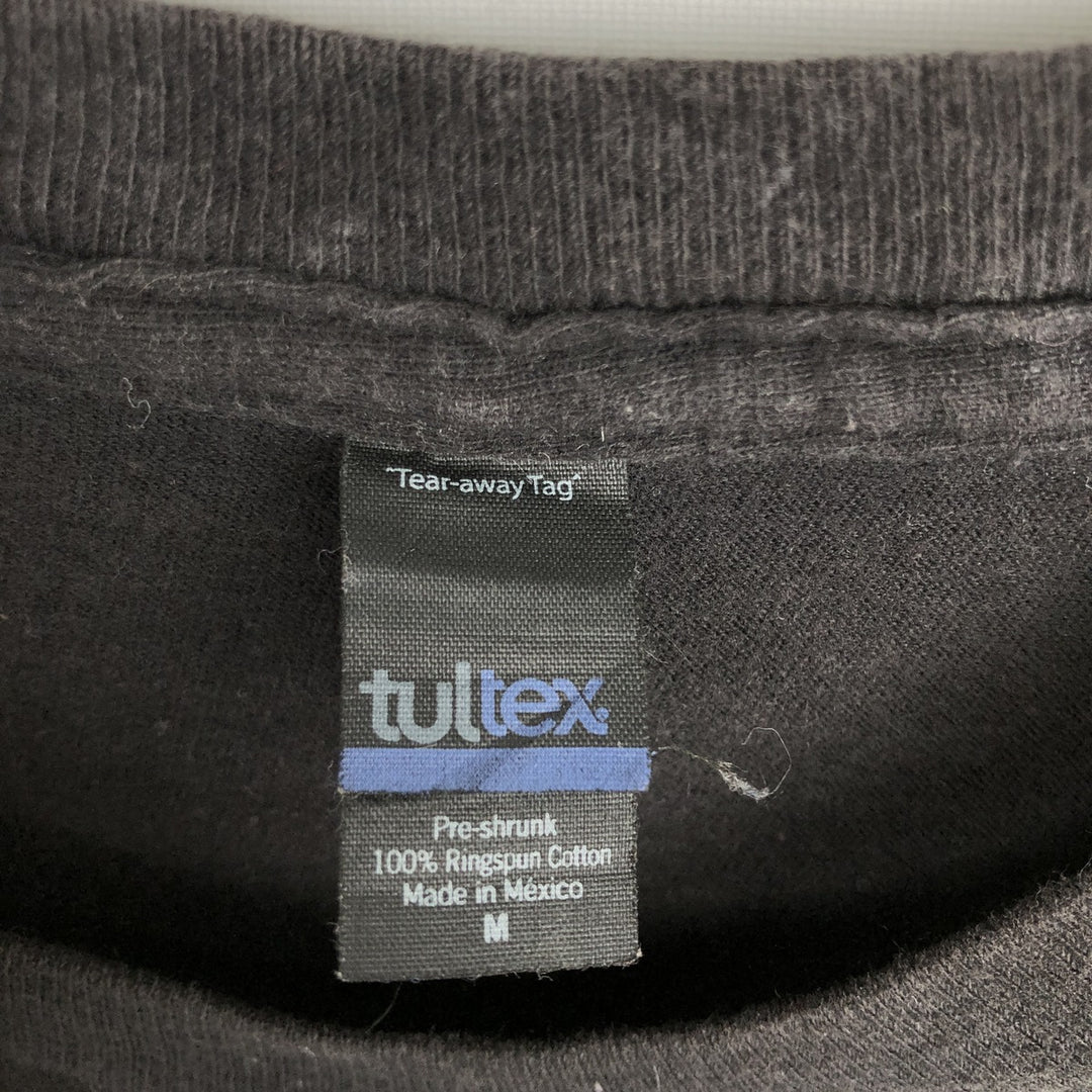 TULTEX SUBLIME Band T-shirt, Men's M size cotton black type Vintage Second Hand